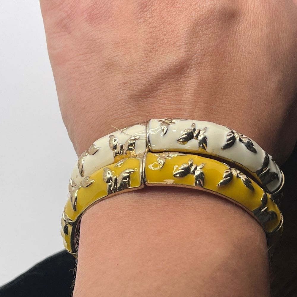 Two Enamel Butterfly Bracelets 🦋 - Picture 3 of 3